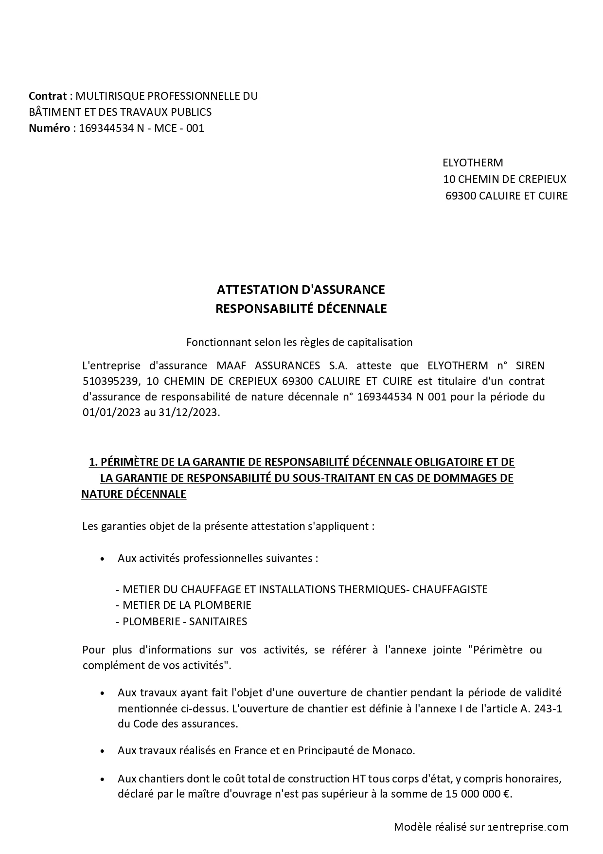 découvrez l'importance de l'assurance décennale pour les professionnels de la plomberie. protégez vos travaux et garantissez la sécurité de vos clients avec une couverture adaptée aux risques liés à votre activité. informez-vous sur les obligations légales et choisissez la meilleure assurance décennale pour votre entreprise de plomberie.
